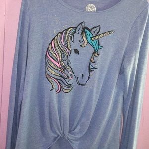 Just A cute Long sleeve shirt with a unicorn!:)